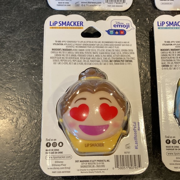 Disney Princess Cinderella Leia Belle Minnie Lip Smacker Bundle - New - Picture 9 of 10